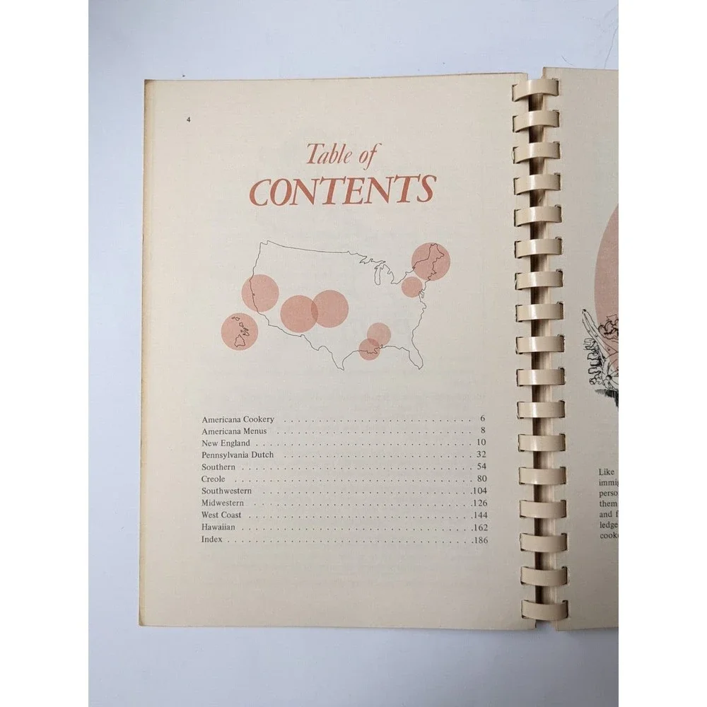 Vintage 1971 Americana Cookery Favorite Recipes Home Economics Teachers Cookbook